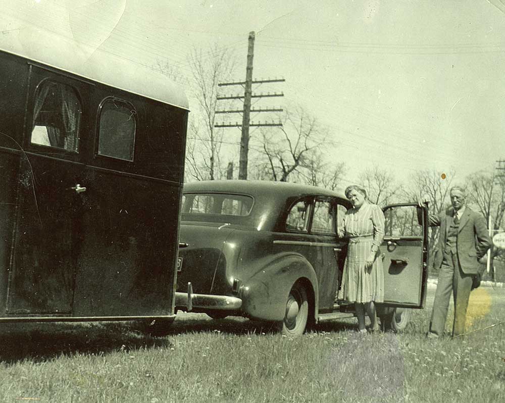 black and white photograph